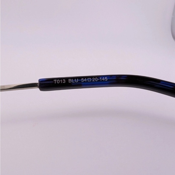 True Religion Black and Silver Men's Glasses - Picture 11 of 11